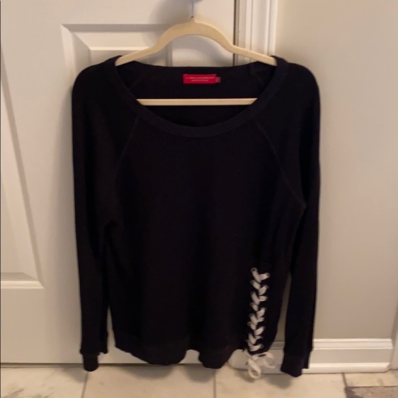 N:Philanthropy sweatshirt with shoe lace design - Picture 1 of 5